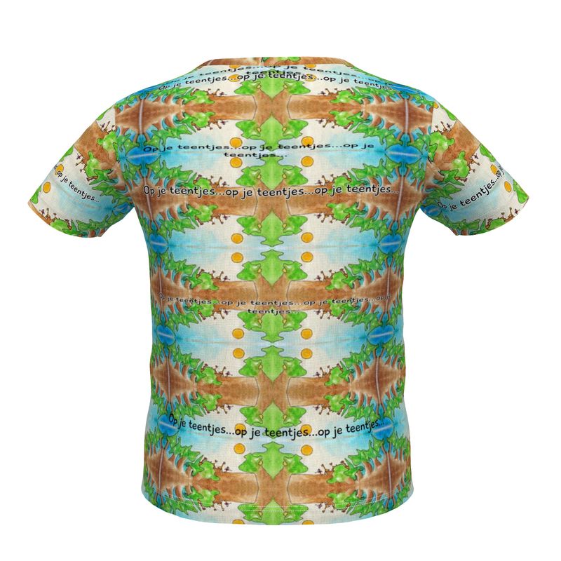 AQP578. Boys Premium T-Shirt: Op je teentjes. ID:2996.