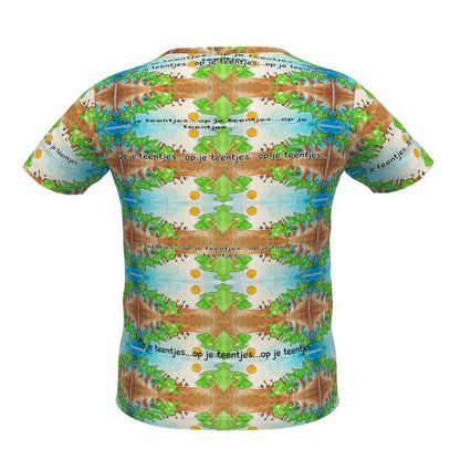 AQP578. Boys Premium T-Shirt: Op je teentjes. ID:2996.