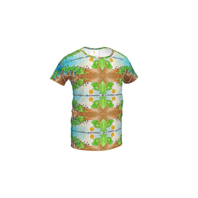 AQP578. GirlsT-Shirt: Op je teentjes: ID: 2997.
