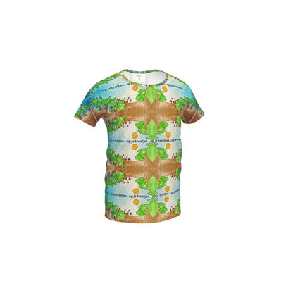 AQP578. GirlsT-Shirt: Op je teentjes: ID: 2997.