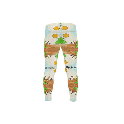 AQP578. Girls Legging: Op je teentjes. ID: 2894.