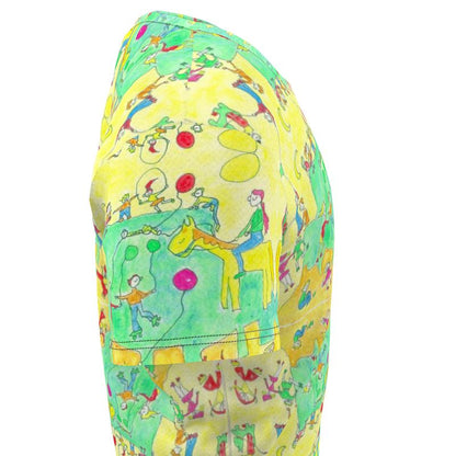 AQP446. Girls Premium T-Shirt: Spelen.