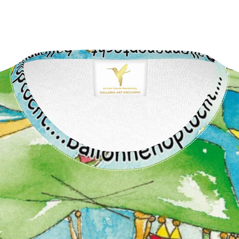 AQP417. Boys Premium T-Shirt: Een Dagje Vliegeren.