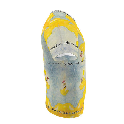AQP562. Boys Premium T-Short: Huis in de Zon.
