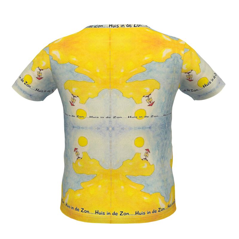 AQP562. Boys Premium T-Short: Huis in de Zon.