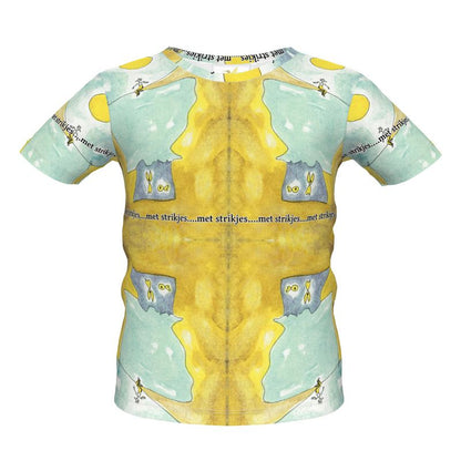 AQP568. Boys Premium T-Shirt: Met strikjes. ID: 2996.