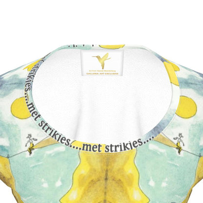 AQP568. Girls Premium T-Shirt: Met strikjes. ID: 2995.