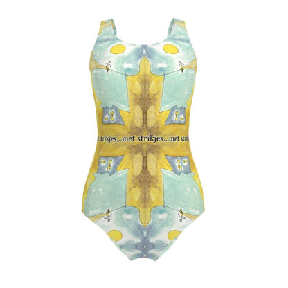 AQP568. Badpak: Met strikjes. ID: 1669.