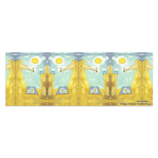 AQP568. Sarong: Met Strikjes.