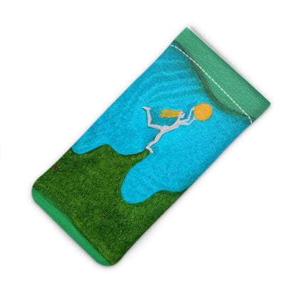OK291. IPhone Slip Case: Zonnekind.