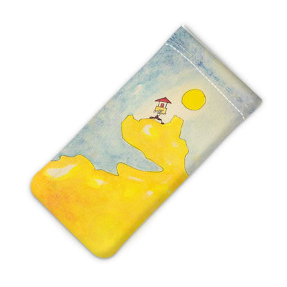 AQP562. IPhone Slip Case: Huis in de Zon.