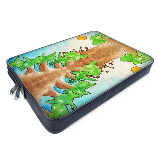 AQP578. Laptop Bag: Op je teentjes.