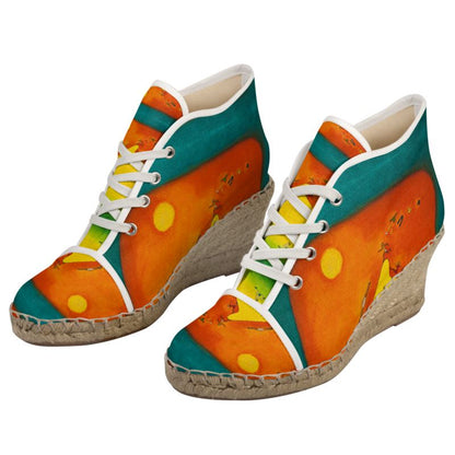 Dames Espadrilles Sleehak
