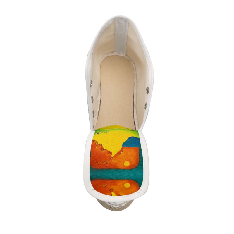 Dames Espadrilles Sleehak