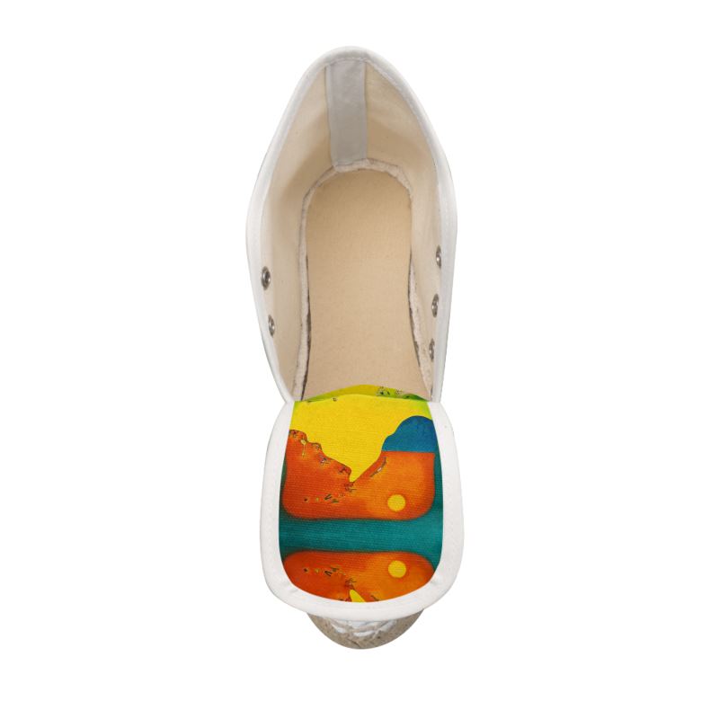 Dames Espadrilles Sleehak