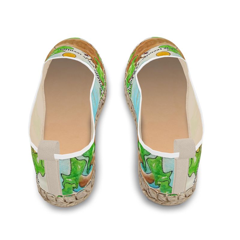 AQP578. Loafer Espadrilles: Op je teentjes.