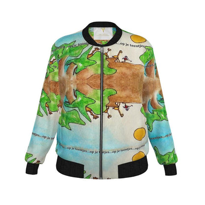 AQP578. Dames Bomberjack: Op je teentjes.