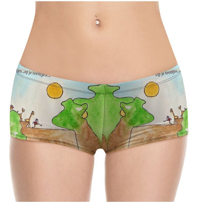 AQP578. Hot Pants: Op je teentjes.