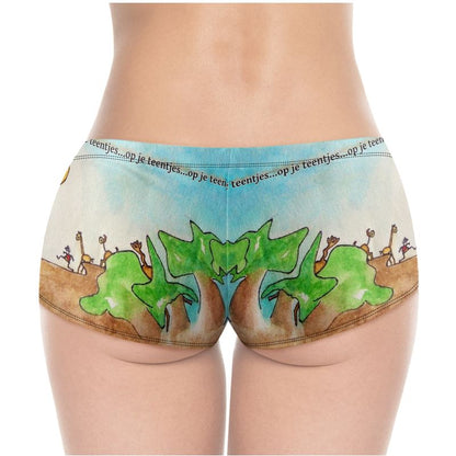 AQP578. Hot Pants: Op je teentjes.