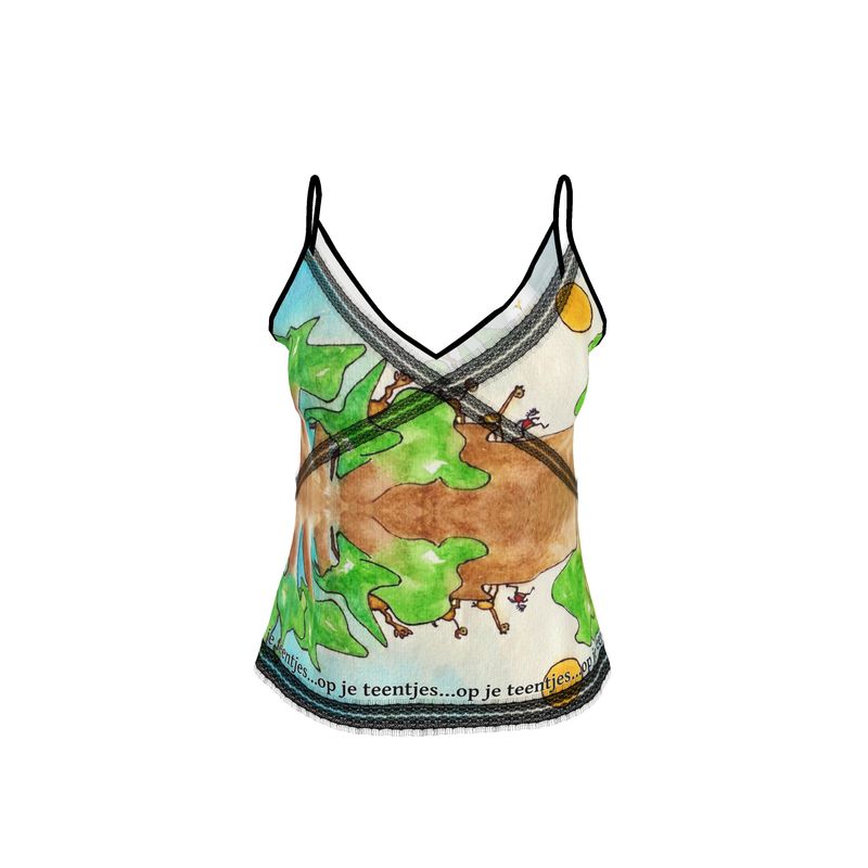 AQP578. Spaghetti Top: Op je teentjes.