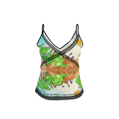AQP578. Spaghetti Top: Op je teentjes.