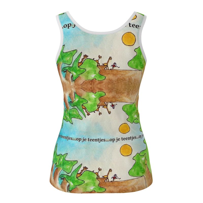 AQP78. Hemd Dames: Op je teentjes.