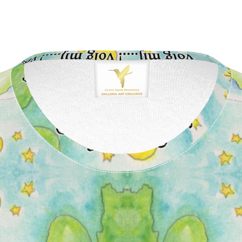 AQP563. Boys Premium T-Shirt: Volg mij....!