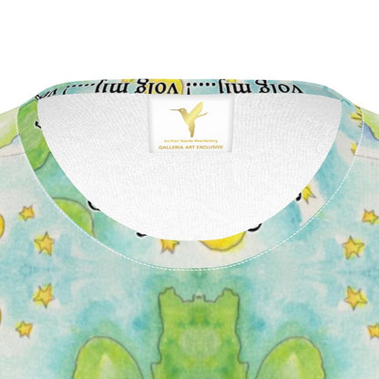 AQP563. Boys Premium T-Shirt: Volg mij....!