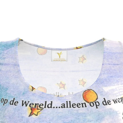 AQP545. Skater Dress: Allen op de Wereld.