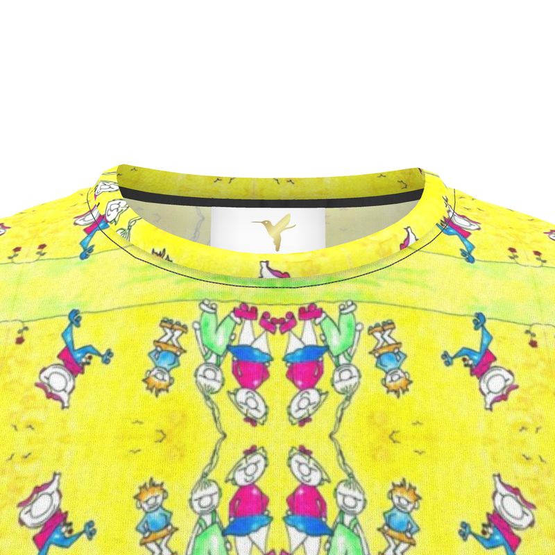 AQP444. T-shirt Op Maat: Gnuitjes op rollerskates