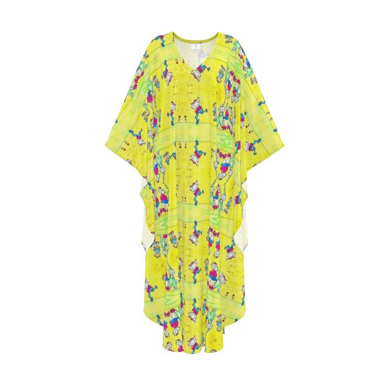 AQP444. Kaftan: De Gnuitjes op rollerskates.