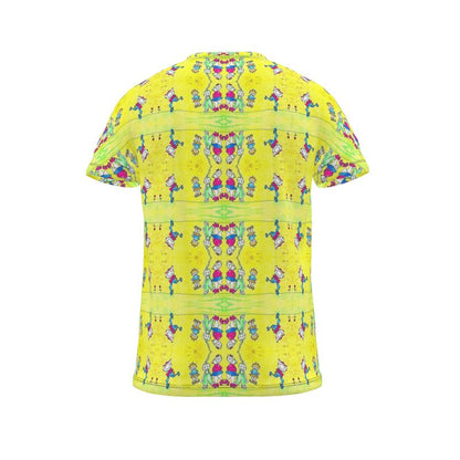 AQP444. Gepersonaliseerd T-shirt Op Maat: De Gnuitjes op rollerskates.