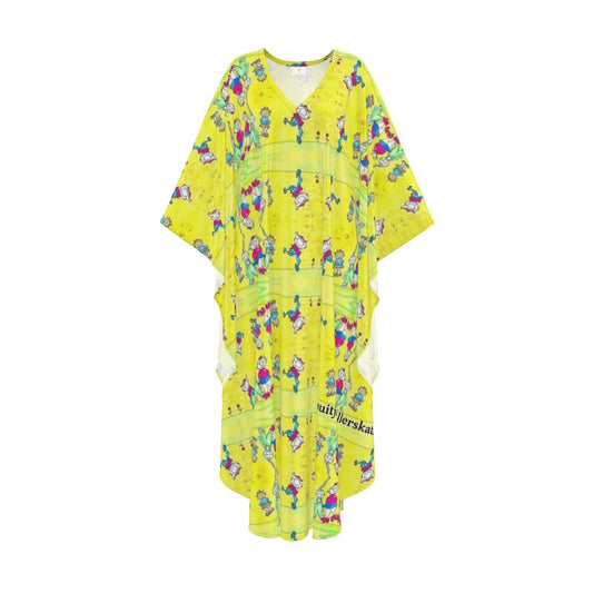 AQP444. Kaftan met naam: De Gnuitjes op rollerskates.