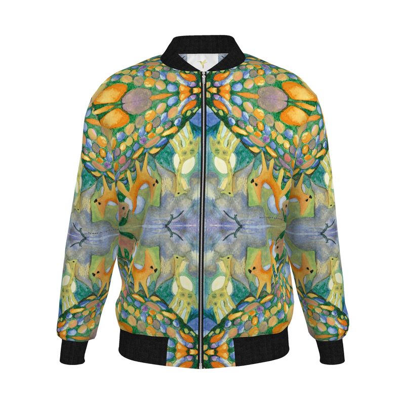 AQ330. Mens Bomber Jack: Waar de Vogel Vloog...