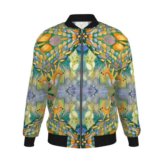 AQ330. Mens Bomber Jack: Waar de Vogel Vloog...
