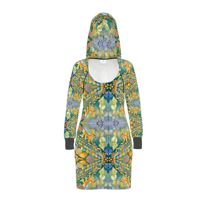 AQ330 Hoodie Dress: Waar de Vogel Vloog...