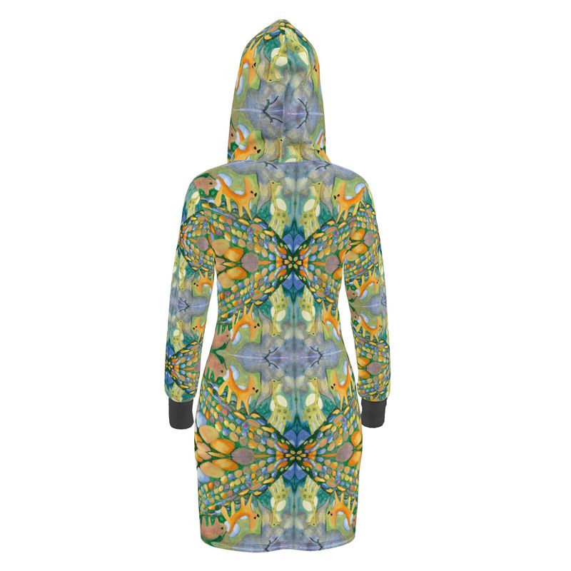 AQ330 Hoodie Dress: Waar de Vogel Vloog...