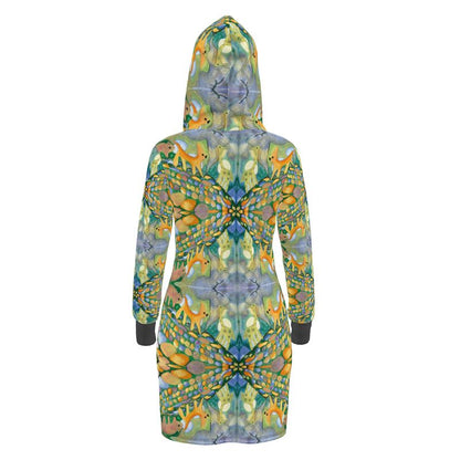 AQ330 Hoodie Dress: Waar de Vogel Vloog...