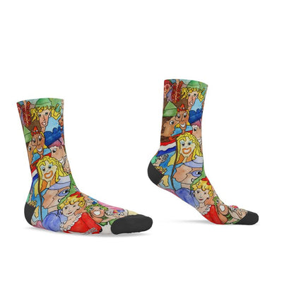 AQP443. Socks: O, Happy Day.