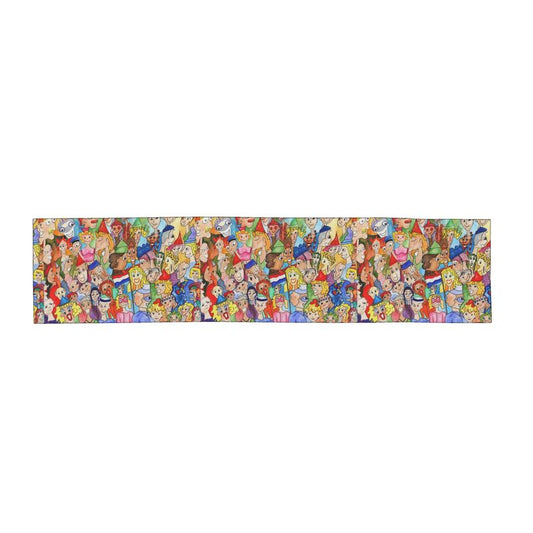 AQP443. 100 % Silk: Shawl: O, Happy Day.