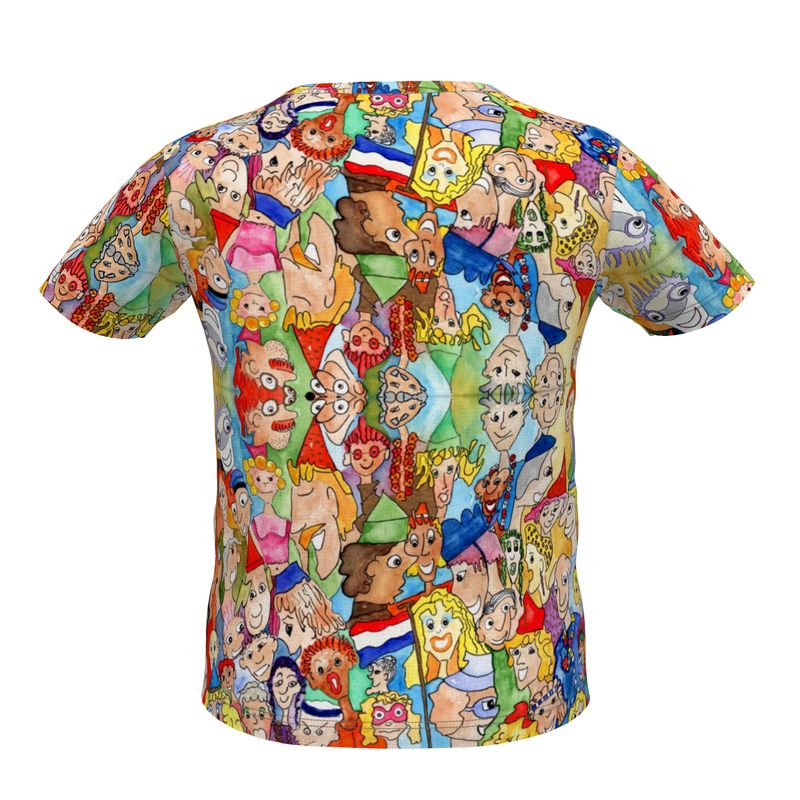 AQP443. Boys Premium T-Shirt: O, Happy Day.