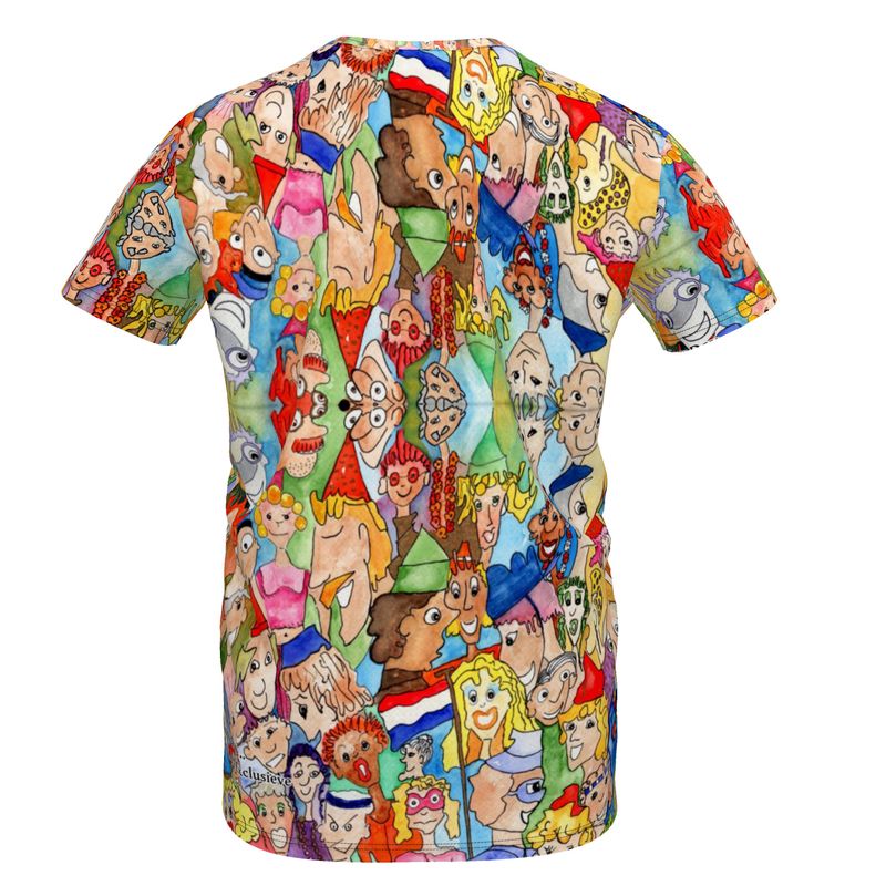 AQP443. Girls Premium T-Shirt: O, Happy Days.