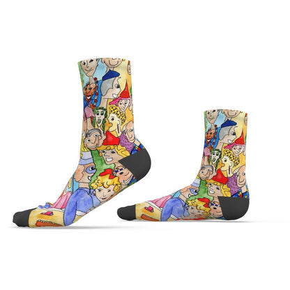 AQP443. Socks: maat 40/43. O, Happy Day.