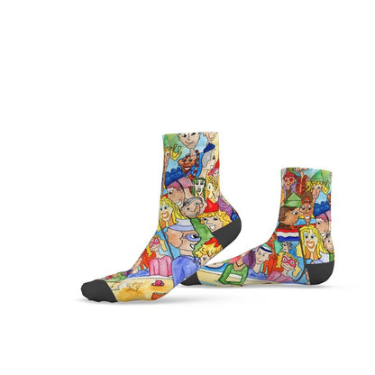 AQP443. Socks: Maat 36/39. O, Happy Day.