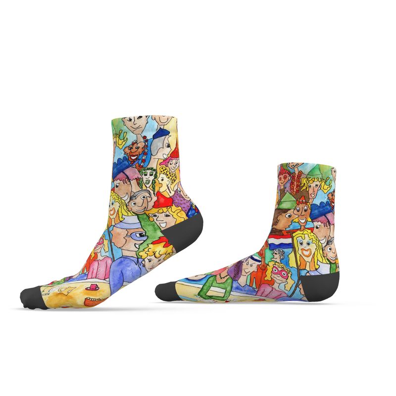 AQP443. Socks: Maat 36/39. O, Happy Day.