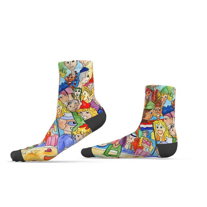 AQP443. Socks: Maat 36/39. O, Happy Day.