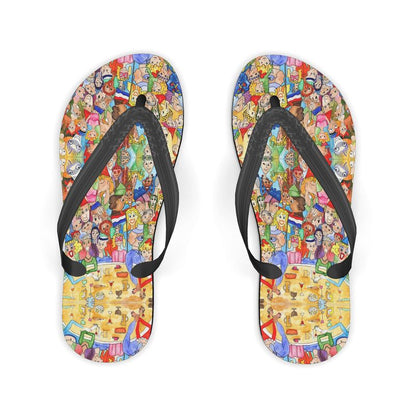 AQP443. Flip Flops: O Happy Day.