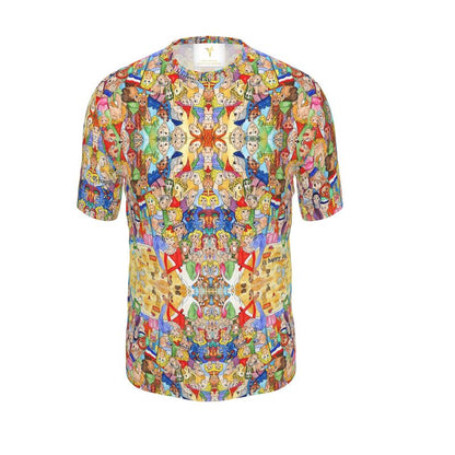 AQP443. Mannen T-Shirt: O, Happy Day.