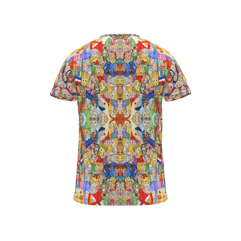 AQP443. Gepersonaliseerd T-shirt Op Maat: O, Happy Day.