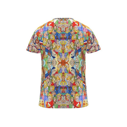 AQP443. Gepersonaliseerd T-shirt Op Maat: O, Happy Day.